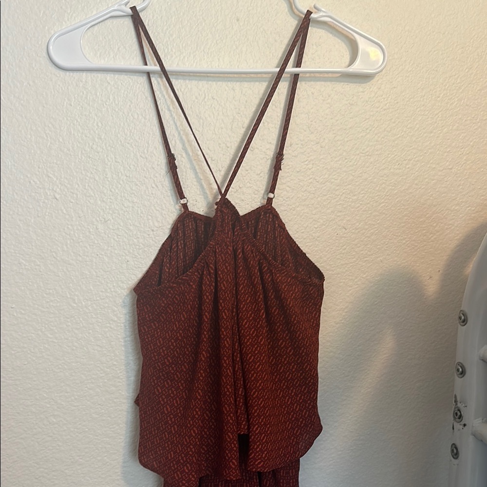 Everly Rust Jumpsuit
